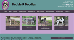 Desktop Screenshot of doubleraussiedoodles.com